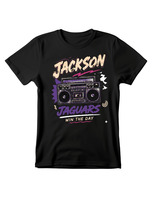 Retro Boombox Jaguars (Tee)