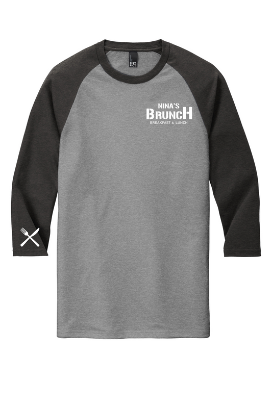 Nina's Brunch 3/4 Sleeve Men's T-Shirt