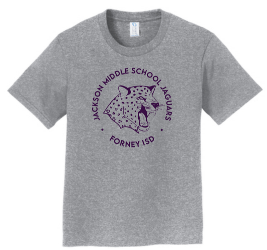 Jackson Middle School - Jackson Jaguars logo T-shirt
